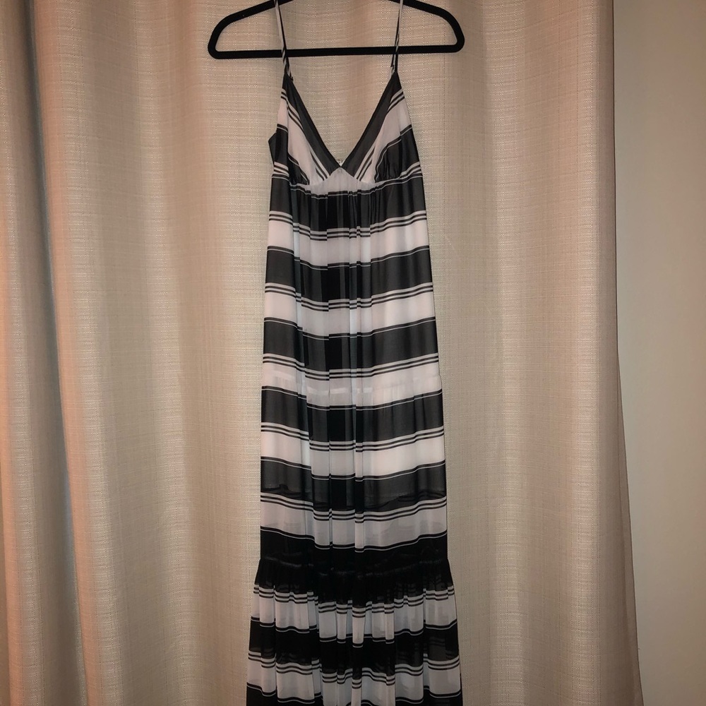 Bebe babydoll maxi dress
